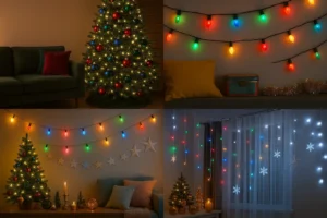 Christmas light colors